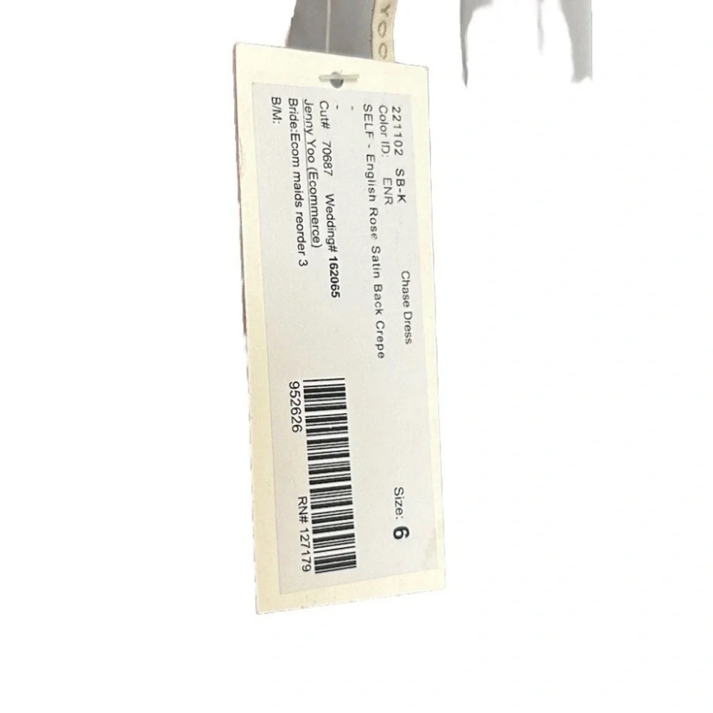 Jenny Yoo Rust Satin Gown - Picture 3 of 15